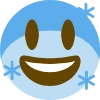 cold_smiley emoji