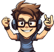 rock animated emote