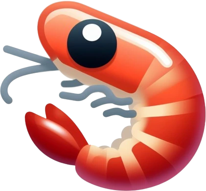 Shrimp emoji