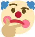 clownthink emote