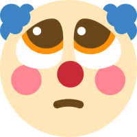 PleadingClown emote