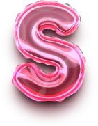 Letter_S_foil_balloon emote
