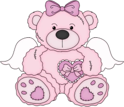 Pinkangelteddybear emote
