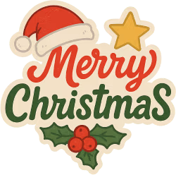 Merrychristmastext emote