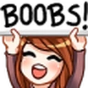 loveboobs emoji