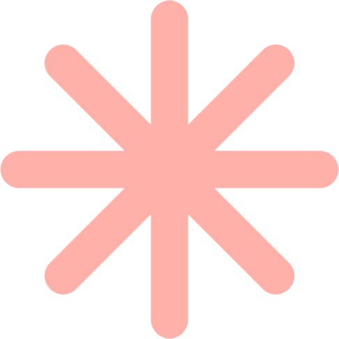 pastelredasterisk emote