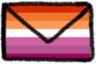 lesbian_envelope static emote