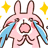 pinkbunnycry emote