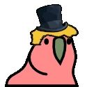 harpoParrot emote