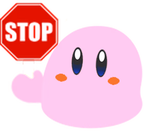 KirbyStop emote