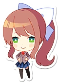 monika emote