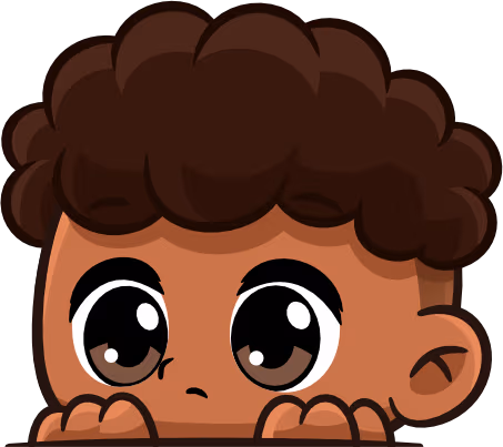 CurlyBLKLurk emoji
