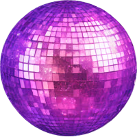 Glitterdiscoball emote