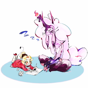 belph_babysit emote
