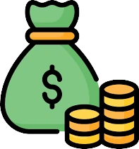 money_bag_and_coins emote