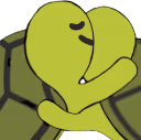 2TurtlesHugging emote