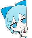 CirnoPeek emote
