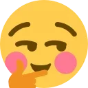 thinksmirk emote