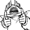 Jiji_PointGeez emote