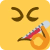 AngrySickSquare emote