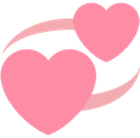 pink_revolving_hearts emote