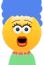 marge_simpson_skype_shocked emote