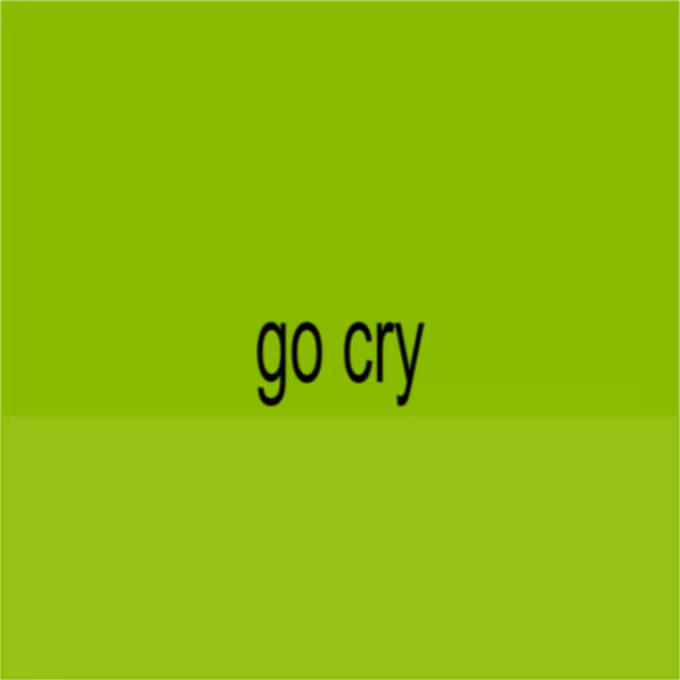 go_cry emote