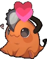 love_pochita emote