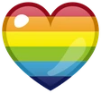PrideBubbleHeart emoji