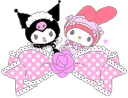 KuromiMelodyBow emote