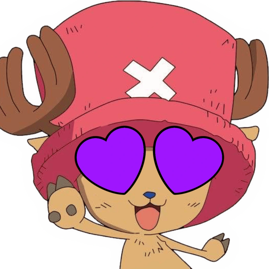 Chopper_HeartPurpleEyes emote