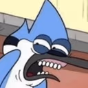 MordecaiDisgusted emote