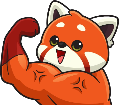 RedPandaMuscle emote