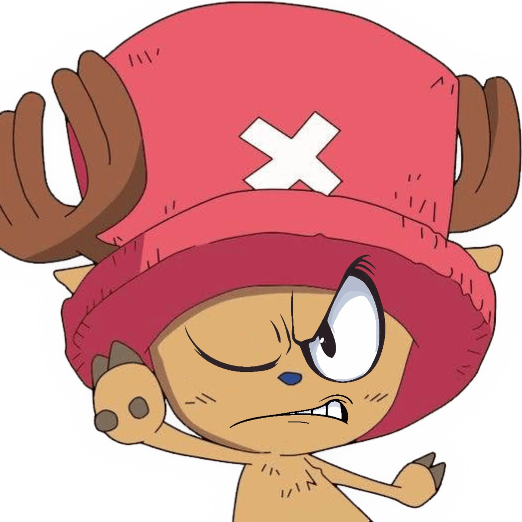 Chopper_Annoyed emote