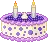 PurplePolkaDotCake emote