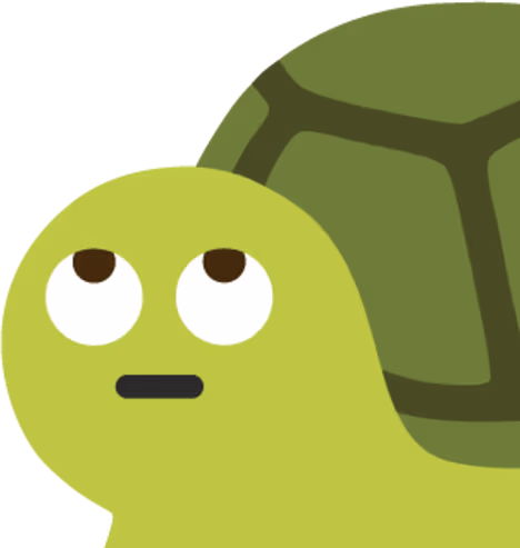 CEARollingEyesTurtle emote