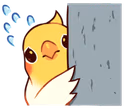 birbscaredpeek emote