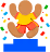 person_yellow_podium_blue emote