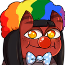 MeruTheSuccubusClown emote