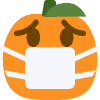 Coronapumpkin emote