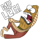 MyLeg emote
