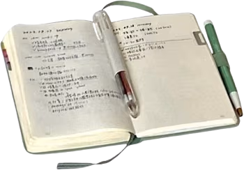 notebook emote