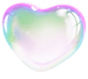 BubbleHeart emote