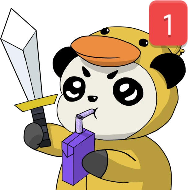 Pinged_Panda_1 emote