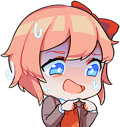 SayoriNervous emote