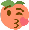 peach_kiss emote