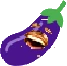 eggplantlol emote