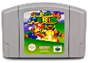 ACartridgeOfThe1996PlatformGameSuperMario64OnTheNintendo64HomeVi emote