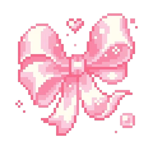 pixel_ribbon_bow emote