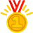 medal_yellow_first_gold_YT emote